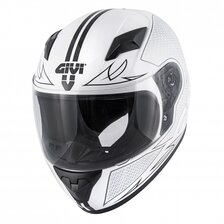 GIVI PRILBA JUNIOR 4 FLY WHITE/BLACK (D)